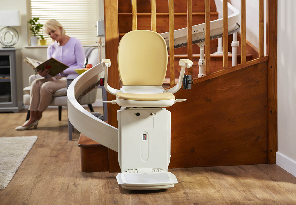 Curved Stairlift in Bronx NY